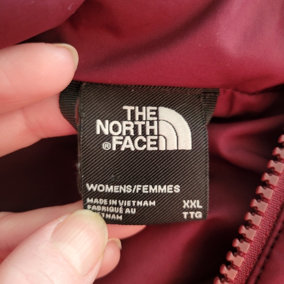 The NORTH FACE Maroon Quilted Maison Jacket Size XXL - Picture 7 of 10